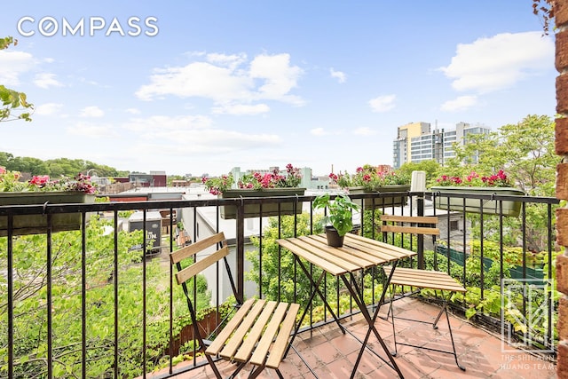 222 23rd St Unit C, New York City, NY 11232 - balcony with a city view