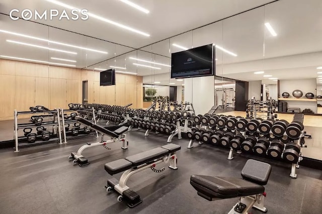 111 Murray St Unit 11C, New York City, NY 10007 - view of exercise room