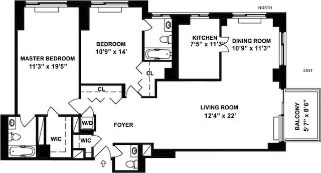 171 E 84th St Unit 31C, New York City, NY 10028 - floor plan / room layout