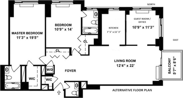 171 E 84th St Unit 31C, New York City, NY 10028 - home floor plan