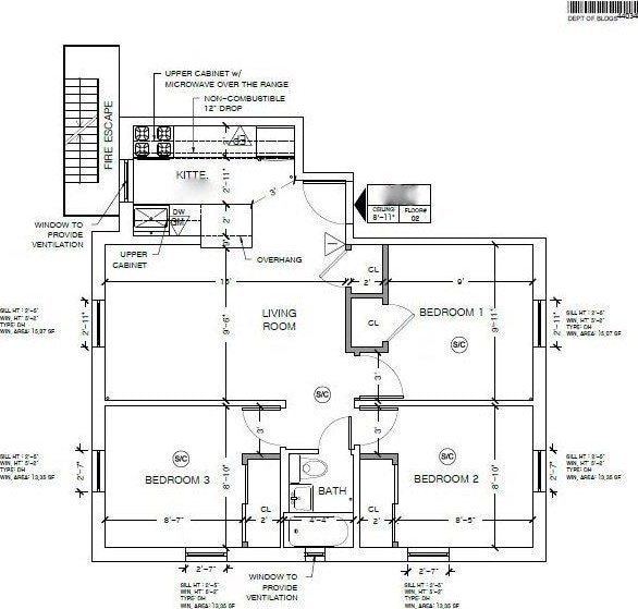 21-48 35th St Unit 4H, New York City, NY 11105 - home floor plan