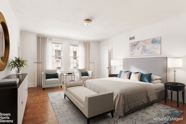 956 5th Ave Unit 11Thfloor, New York City, NY 10075 - bedroom featuring light wood-style floors