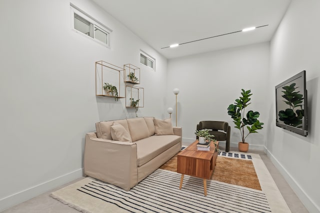61 N Henry St Unit Th2, New York City, NY 11222 - living area featuring baseboards