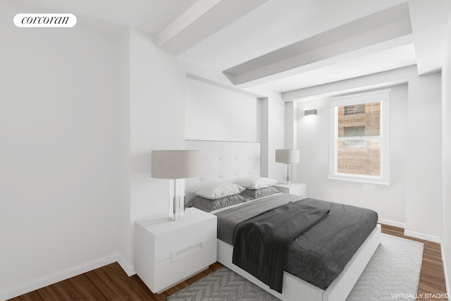 155 E 49th St Unit 5A, New York City, NY 10017 - bedroom featuring wood finished floors and baseboards