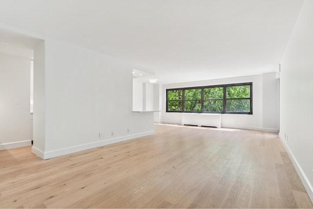 142 W End Ave Unit 2U, New York City, NY 10023 - unfurnished room featuring light wood-type flooring and baseboards