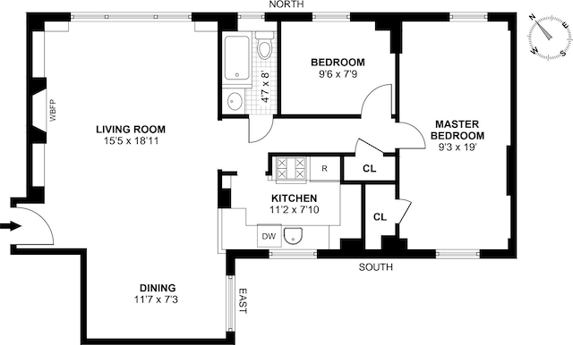 137 E 66th St Unit 9D, New York City, NY 10065 - room layout