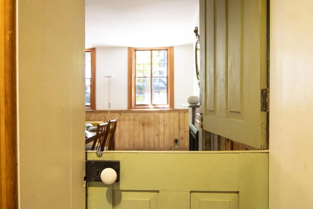 69 Orange St Unit 1, New York City, NY 11201 - interior space featuring a wainscoted wall and wood walls