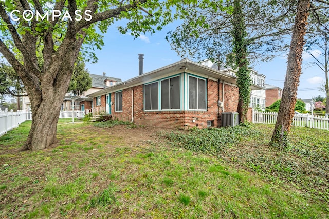 2 Livingston Ct, New York City, NY 10310 - view of property exterior featuring brick siding and cooling unit