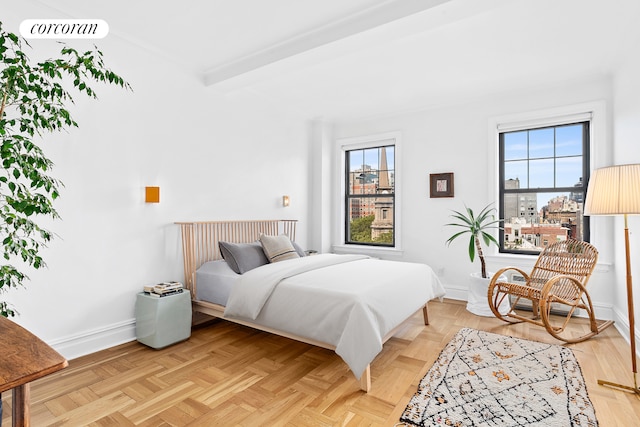 170 2nd Ave Unit 9B, New York City, NY 10003 - bedroom with baseboards