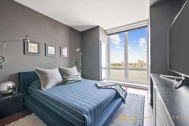 60 Riverside Blvd Unit 2403, New York City, NY 10069 - bedroom featuring wood finished floors