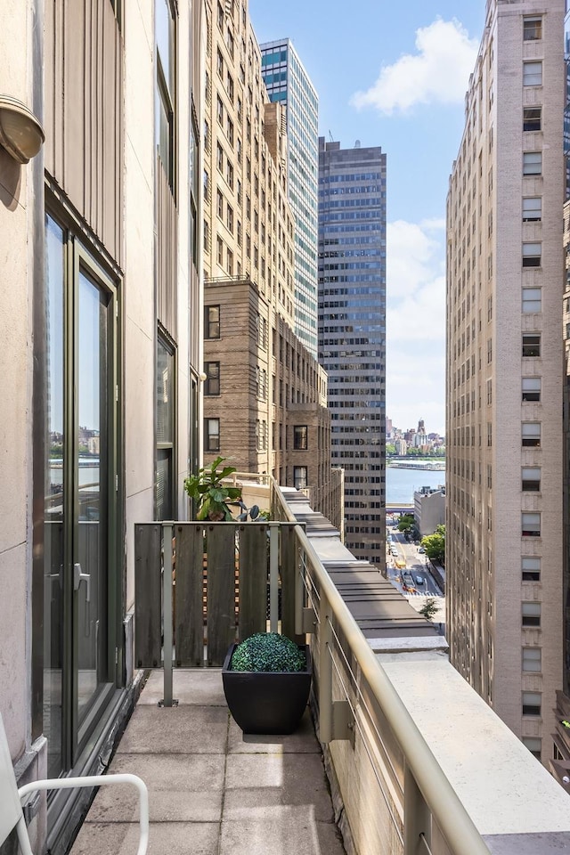 99 John St Unit 1112, New York City, NY 10038 - balcony with a water view and a city view