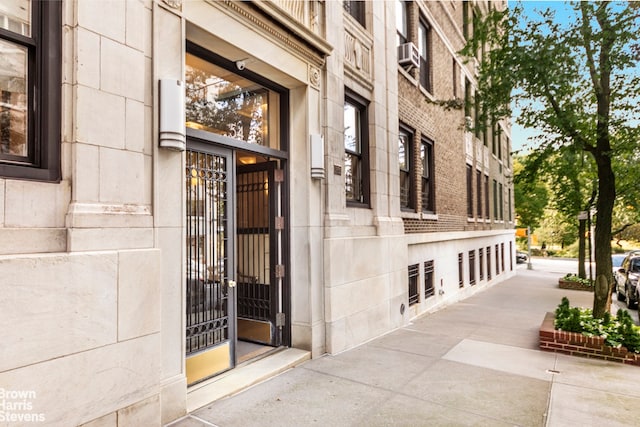 54 Riverside Dr Unit 9D, New York City, NY 10024 - property entrance featuring brick siding