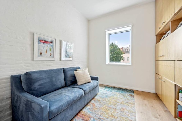 204 W Houston St Unit 4A/5A, New York City, NY 10014 - living room featuring light wood finished floors and baseboards