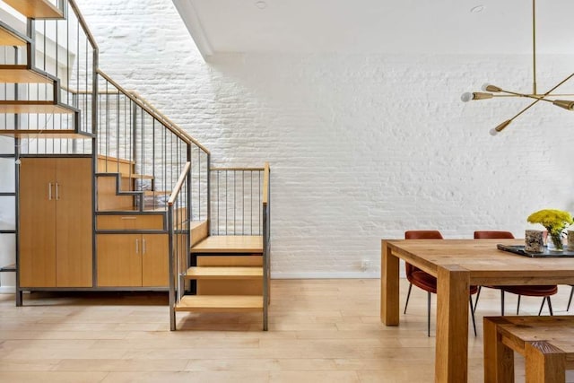 204 W Houston St Unit 4A/5A, New York City, NY 10014 - stairs with wood finished floors and baseboards