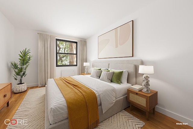 638 Washington St Unit 2B, New York City, NY 10014 - bedroom featuring light wood finished floors and baseboards