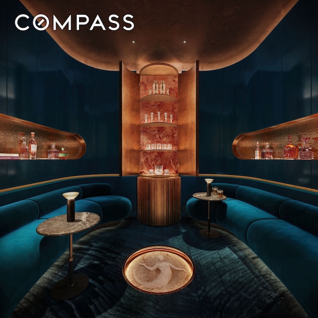 201 E 23rd St Unit 3C, New York City, NY 10010 - bar featuring carpet