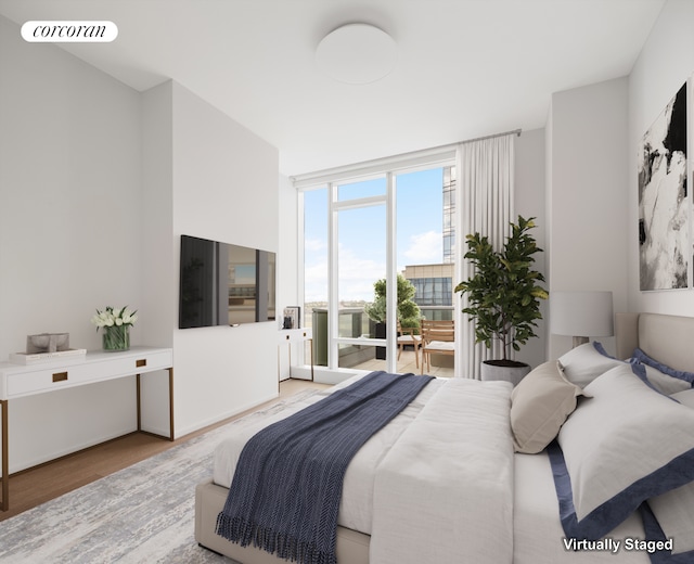 30 Riverside Blvd Unit 20C, New York City, NY 10069 - bedroom featuring wood finished floors