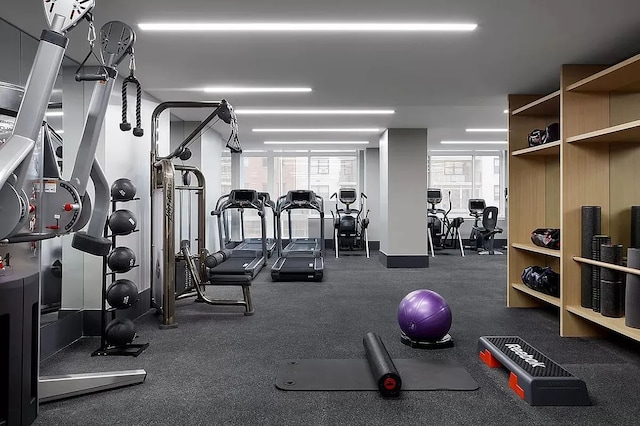 389 E 89th St Unit 27A, New York City, NY 10128 - view of workout area