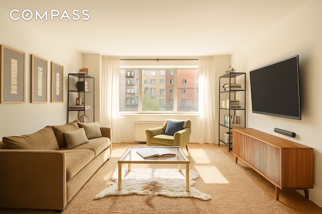 15 Charles St Unit 2H, New York City, NY 10014 - living room with baseboards