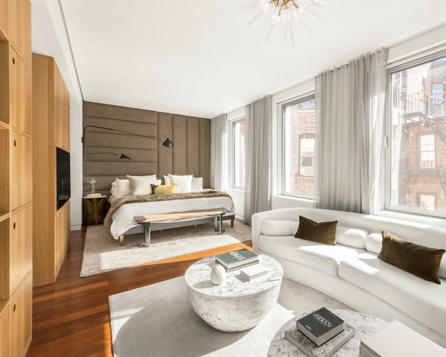 9 Minetta St, New York City, NY 10012 - bedroom with wood finished floors