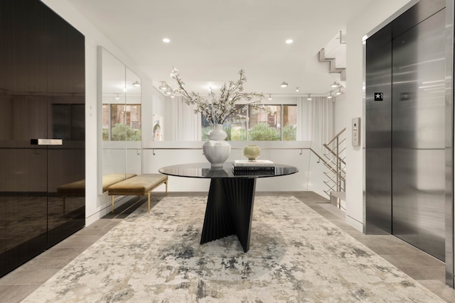 9 Minetta St, New York City, NY 10012 - dining area with elevator, breakfast area, and recessed lighting