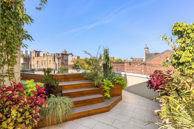 9 Minetta St, New York City, NY 10012 - view of patio / terrace with a balcony