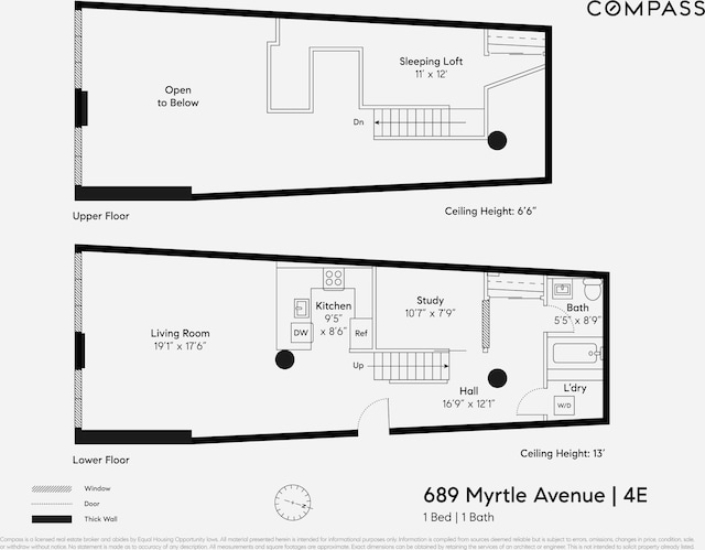 689 Myrtle Ave Unit 4E, New York City, NY 11205 - view of property floor plan