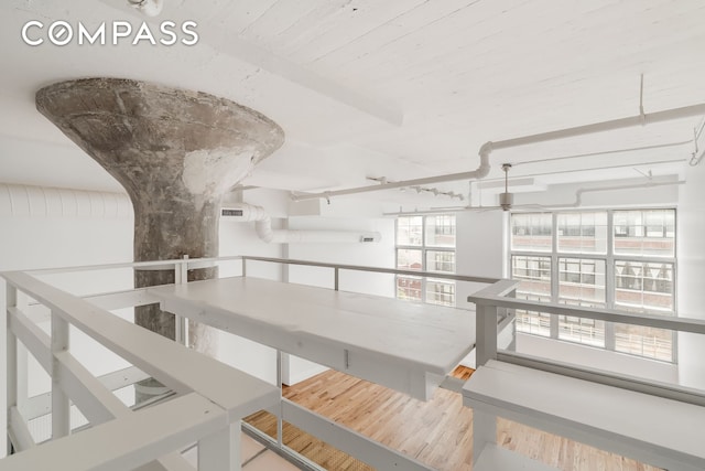 689 Myrtle Ave Unit 4E, New York City, NY 11205 - hall featuring wood finished floors
