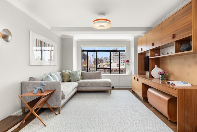 130 W 12th St Unit 9A, New York City, NY 10011 - view of living room