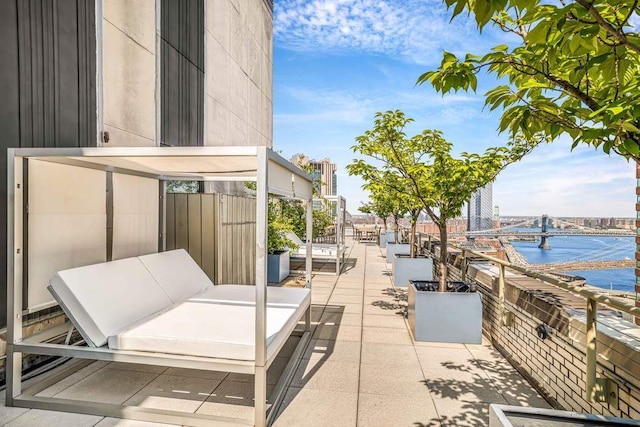99 John St Unit 1011, New York City, NY 10038 - balcony featuring a water view