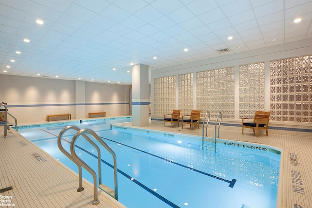 120 E 87th St Unit R14F, New York City, NY 10128 - view of indoor community pool