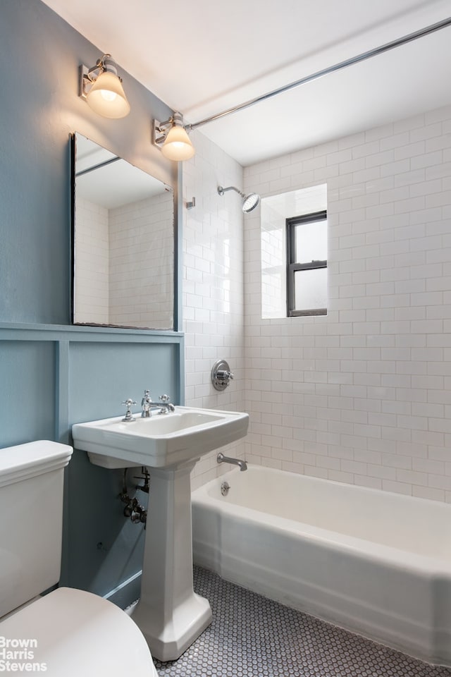 330 3rd Ave Unit 18B, New York City, NY 10010 - full bathroom featuring tile patterned flooring and  shower combination