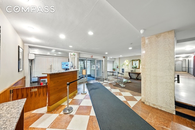 1360 Ocean Pkwy Unit 7B, New York City, NY 11230 - reception area featuring recessed lighting