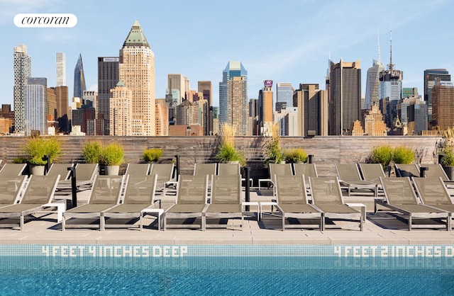 547 W 47th St Unit Ph8, New York City, NY 10036 - view of city skyline