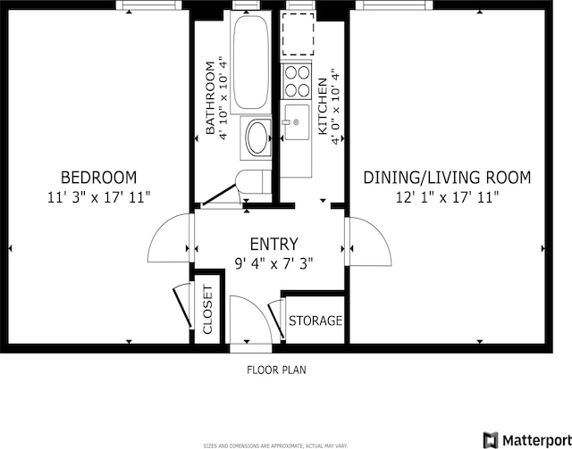41-25 44th St Unit C5, New York City, NY 11104 - view of property floor plan