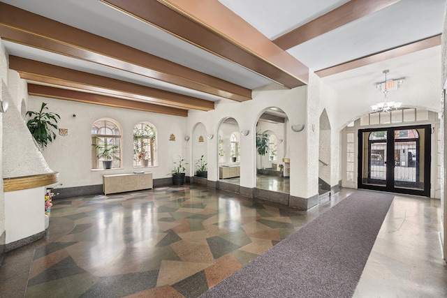 41-25 44th St Unit C5, New York City, NY 11104 - common area with beam ceiling