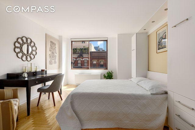 393 W 49th St Unit 5C, New York City, NY 10019 - view of bedroom