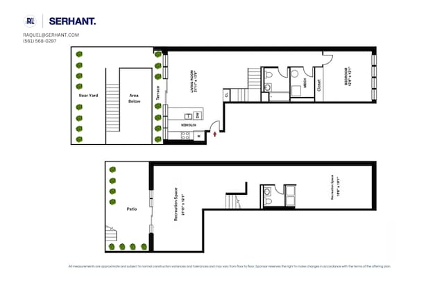 153 Green St Unit 1B, New York City, NY 11222 - view of property floor plan