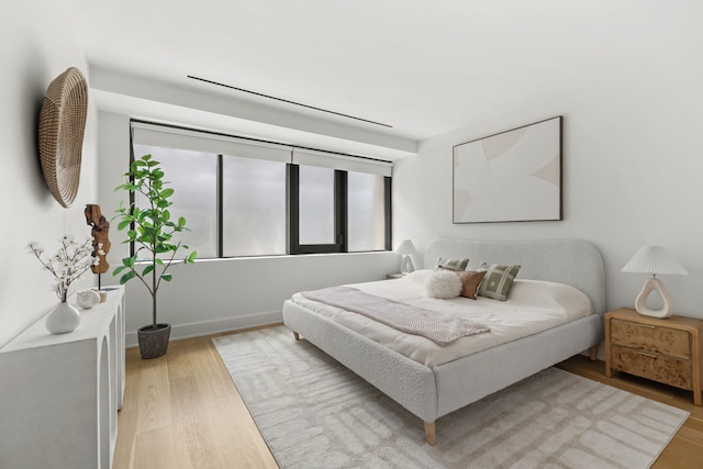 153 Green St Unit 1B, New York City, NY 11222 - bedroom featuring wood finished floors