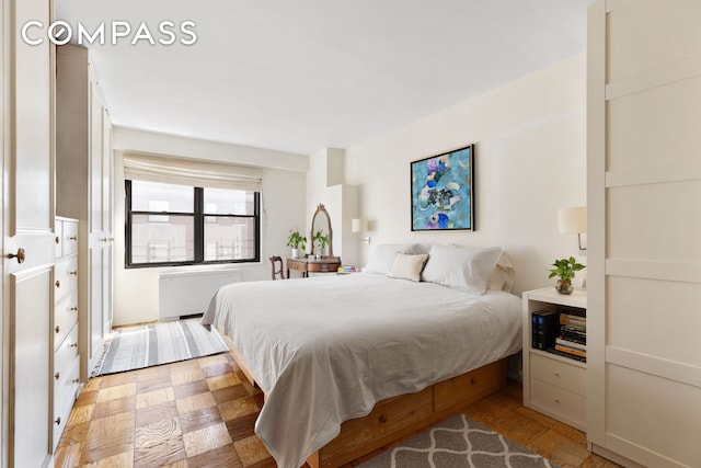 120 E 90th St Unit 9E, New York City, NY 10128 - bedroom with radiator heating unit