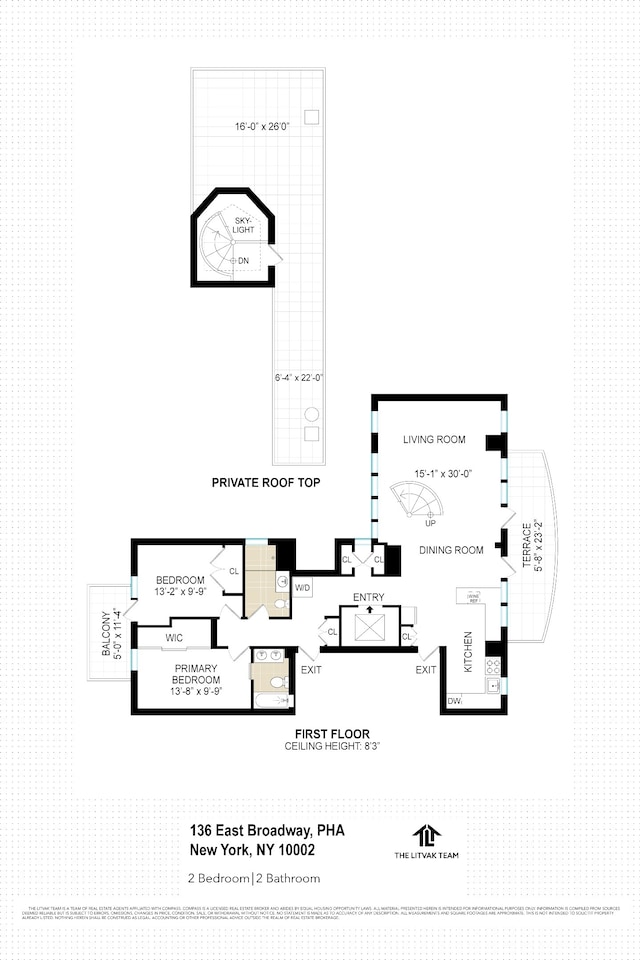 136 E Broadway Pha, Pha, New York City, NY 10002 - view of room layout