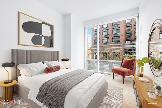 311 W Broadway Unit 3C, New York City, NY 10013 - bedroom with wood finished floors