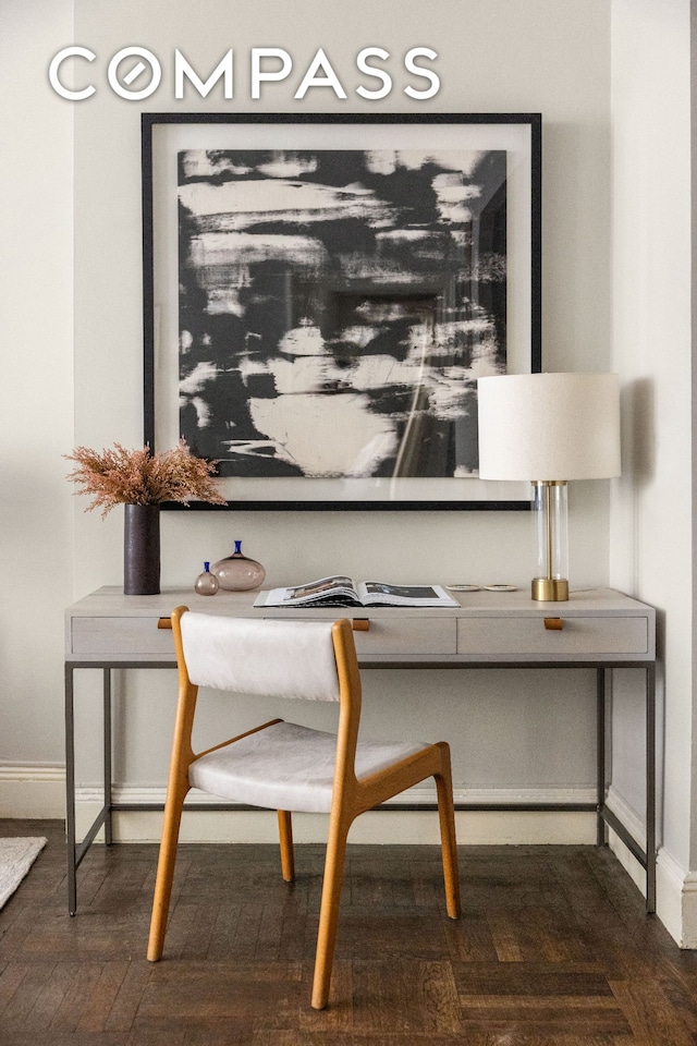 993 Park Ave Unit 4C, New York City, NY 10028 - office space featuring wood finished floors