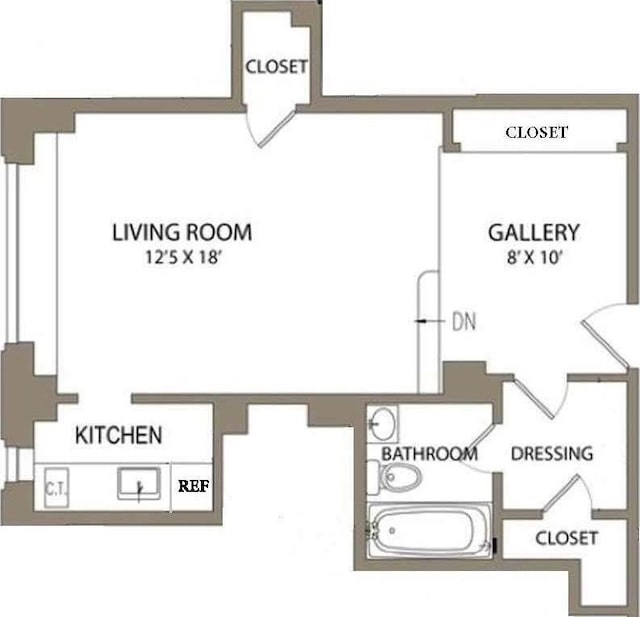 10 Park Ave Unit 4-C, New York City, NY 10016 - view of home floor plan