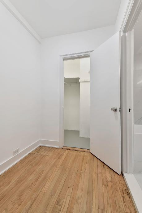 10 Park Ave Unit 4-C, New York City, NY 10016 - unfurnished bedroom featuring light wood finished floors and a closet