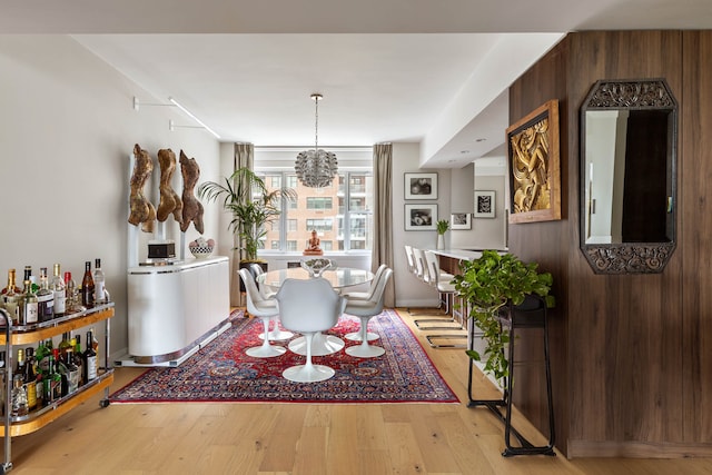 45 Sutton Pl S Unit 8H, New York City, NY 10022 - dining area featuring hardwood / wood-style floors