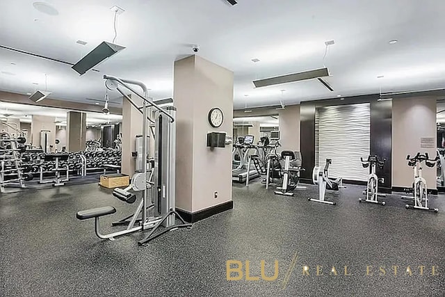 100 Riverside Blvd Unit 8-T, New York City, NY 10069 - view of workout area