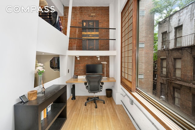 415 W 55th St Unit 4D, New York City, NY 10019 - office space with hardwood / wood-style floors