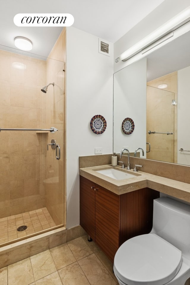 30 Little W St Unit 24A, New York City, NY 10004 - full bath featuring a stall shower and vanity