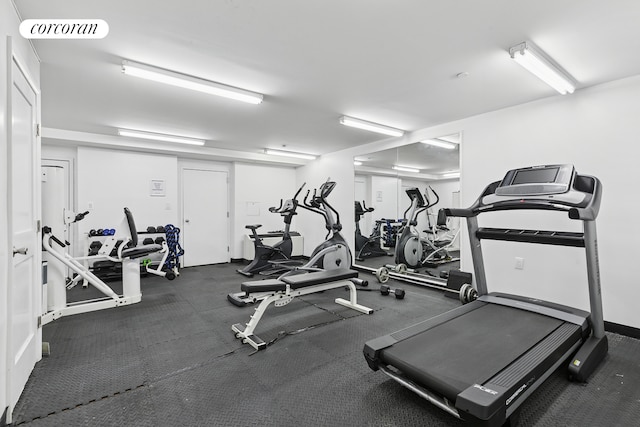555 Lenox Ave Unit 1A, New York City, NY 10037 - view of workout area